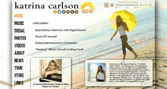 Desktop Screenshot of katrinacarlson.com